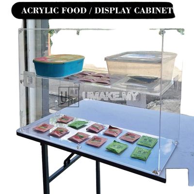 Acrylic Food Display Cabinet (3mm)