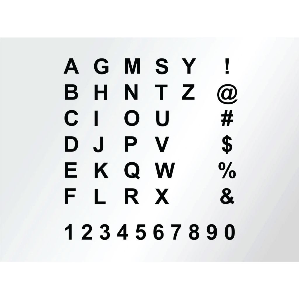 Stainless Steel 304 House Number Lettter Tanda Nombor Rumah Address Customize Metal 白钢门牌号码定制 A-Z 0-9 - Image 5