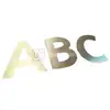 Stainless Steel 304 House Number Lettter Tanda Nombor Rumah Address Customize Metal 白钢门牌号码定制 A-Z 0-9 view 1