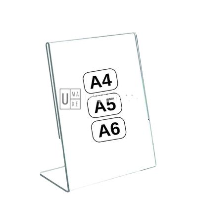 Acrylic L-Shape Display Stand