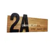 Outdoor Solid Wood House Number Plate (300mm Standard) view 2