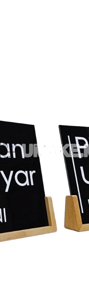 Acrylic Counter Sign Stand