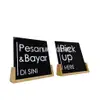 Acrylic Counter Sign Stand view 1