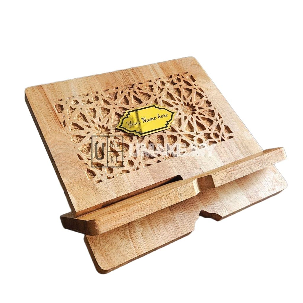 Custom Wood Quran Stand (Rehal)
