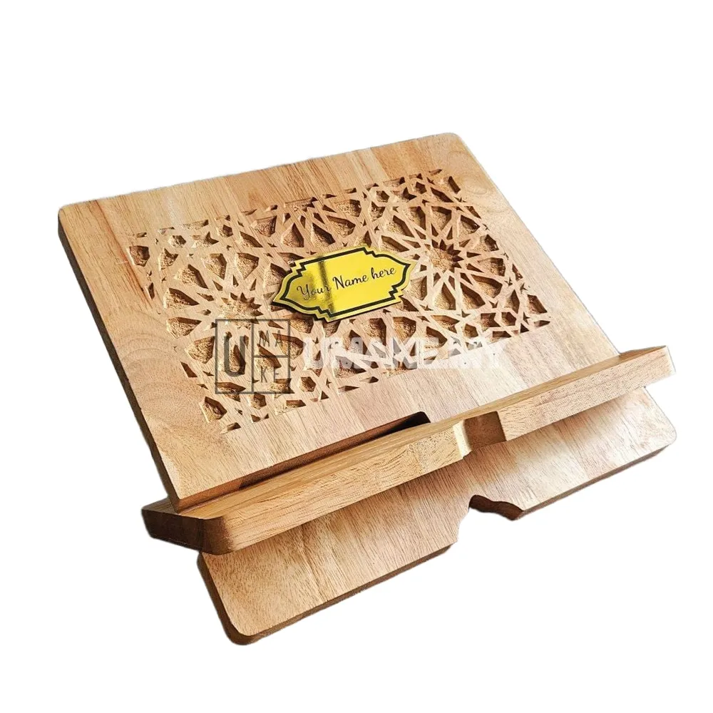 Custom Wood Quran Stand (Rehal)