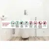 Toilet Etiquette Sign view 1