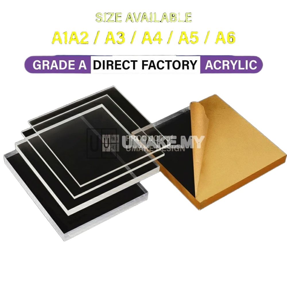 Clear Acrylic Sheet (Custom Cut)