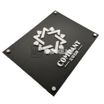 Custom 3D Acrylic Company Sign