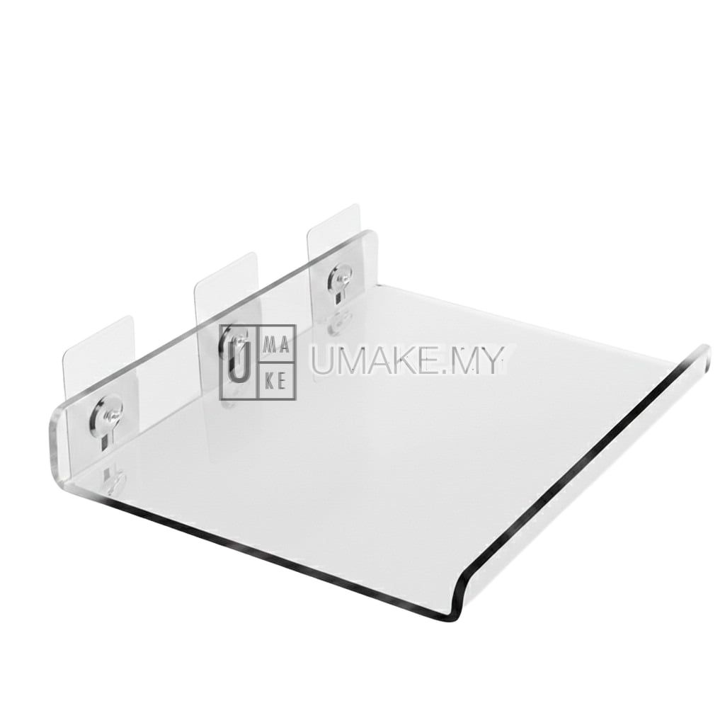 Acrylic Wall Shelf - U Shape