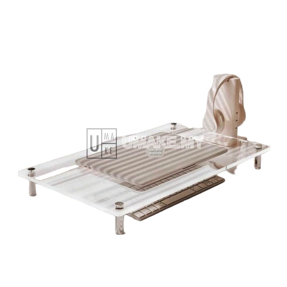 Acrylic Laptop & Monitor Stand