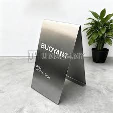 Stainless Steel A-Frame Signage