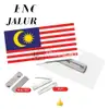 Malaysia Flag Badge — Acrylic (Pin/Magnet) view 1