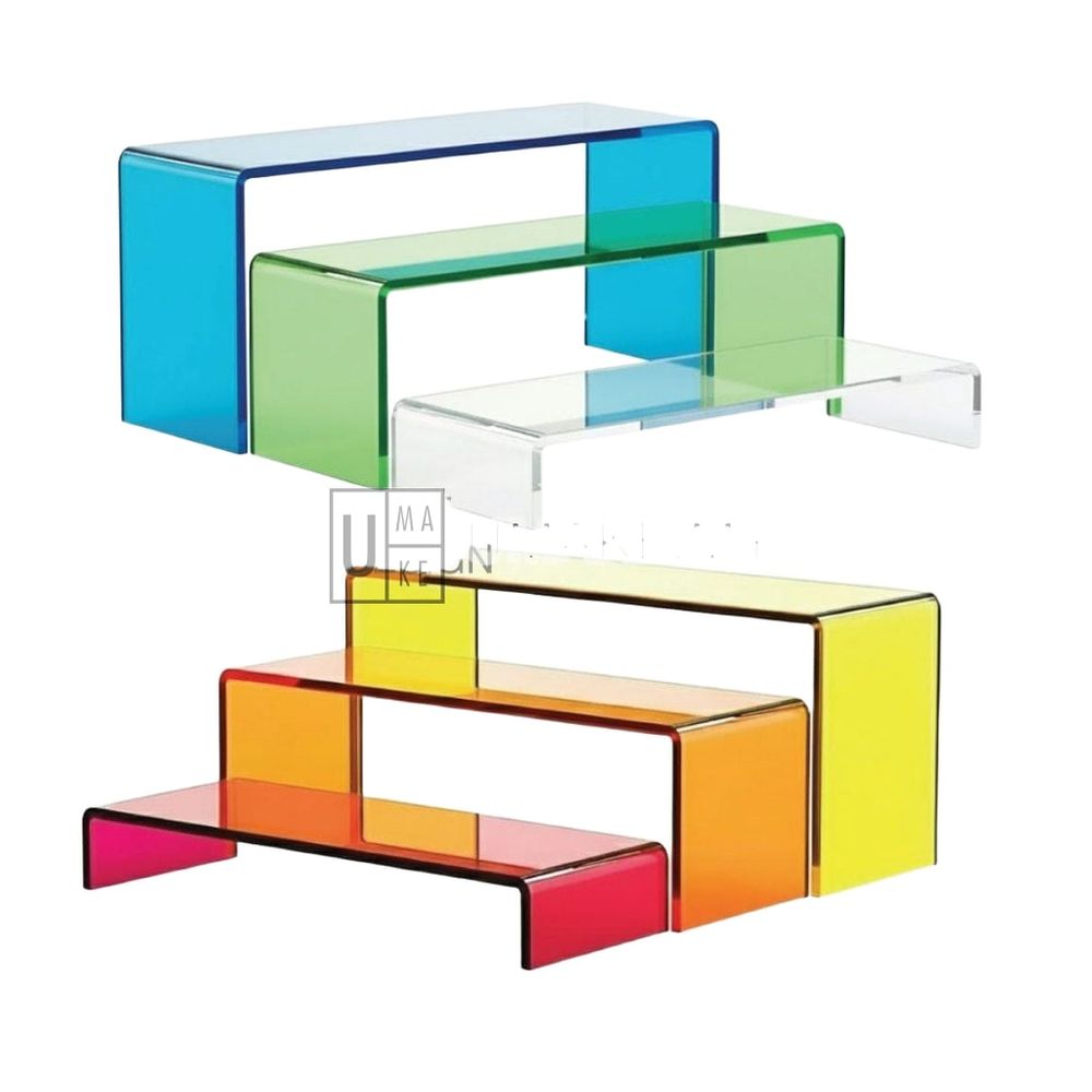 Acrylic U-Shape Display Stand (Colourful)