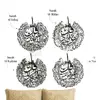 4 Qul Metal Wall Art view 1
