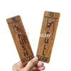 Push Pull Door Sign Pair (Wood Acrylic) view 1