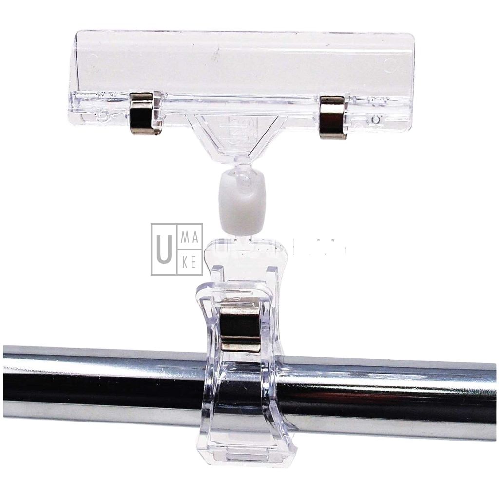 Rotatable Pop Clip Price Tag Holder