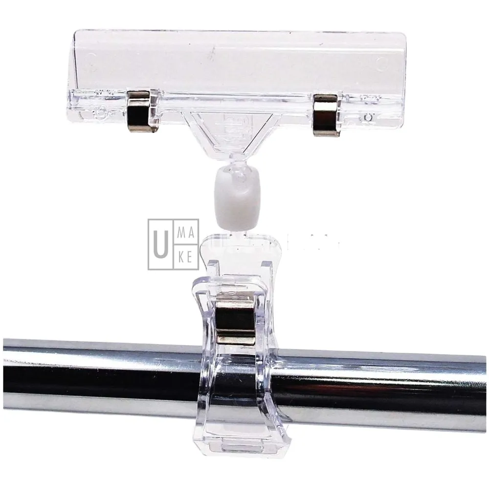 Rotatable Pop Clip Price Tag Holder