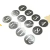 Stainless Steel Table Number Set (10pcs) view 1