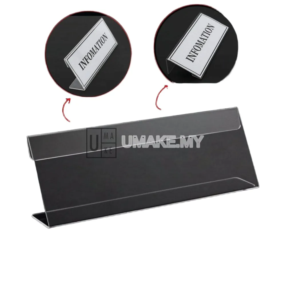 Acrylic Card Holder Display Stand