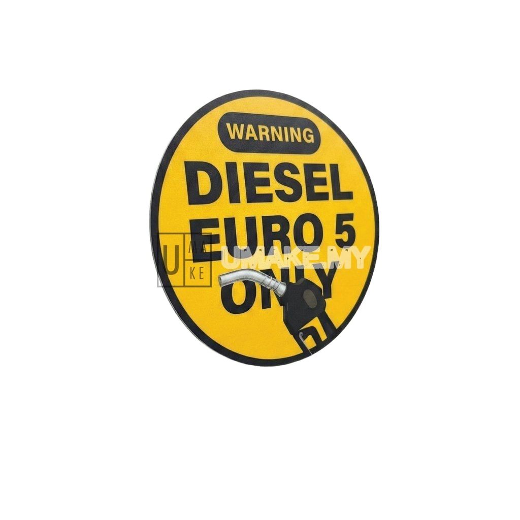 Fuel Type Magnet Sticker