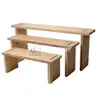 Rubber Wood Display Riser & Monitor Stand view 1