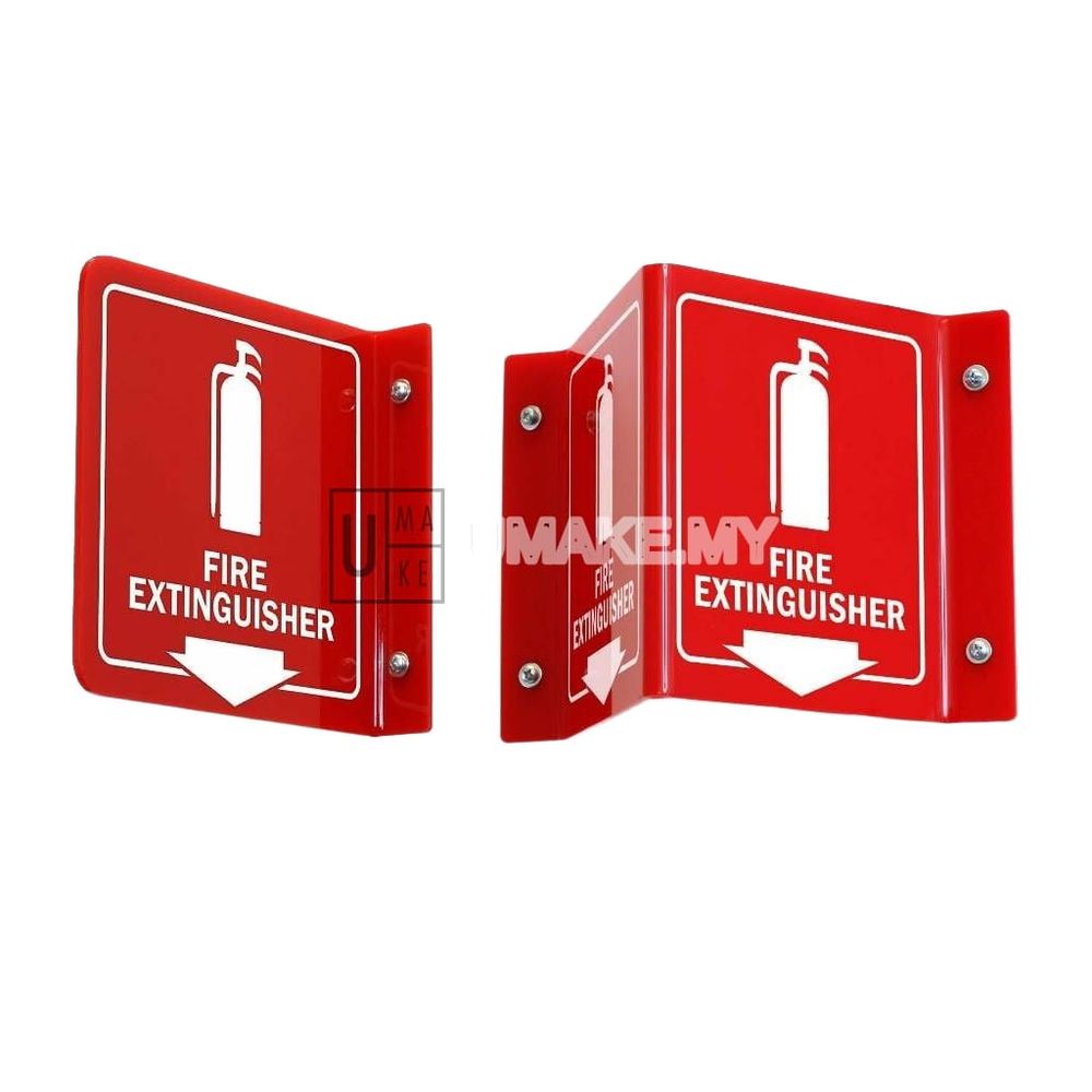Fire Safety Projecting Sign (L-Shape / V-Shape)