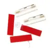 Name Tag Pin Backs with Tape (5pcs) view 1