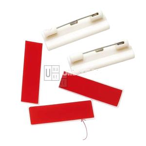 Name Tag Pin Backs with Tape (5pcs)