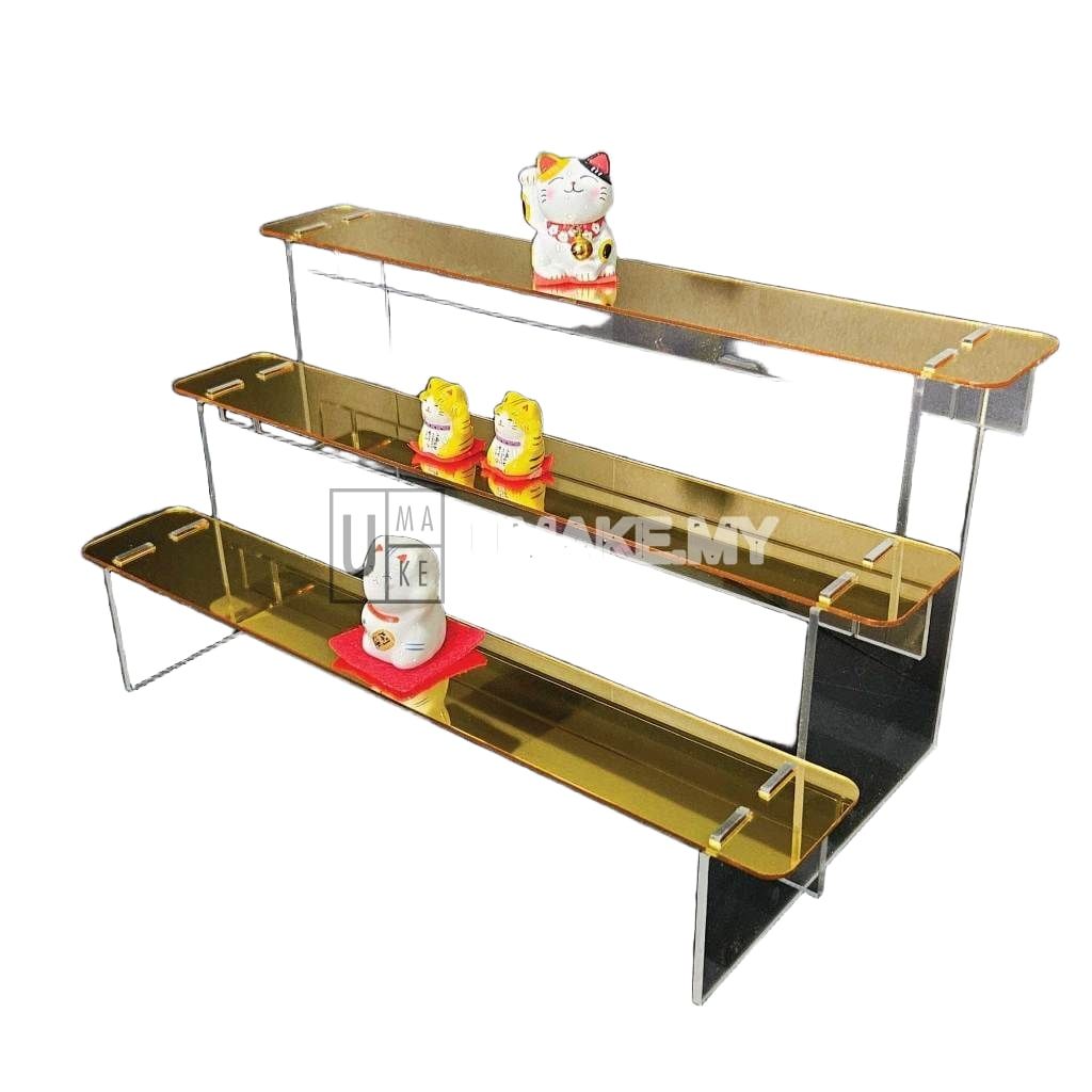 Acrylic Tiered Display Riser (Metallic)