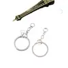Keychain Ring with Jump Ring (30mm) view 1