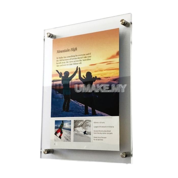 Acrylic Poster Sandwich Frame