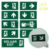 Acrylic Emergency Exit Sign view 1