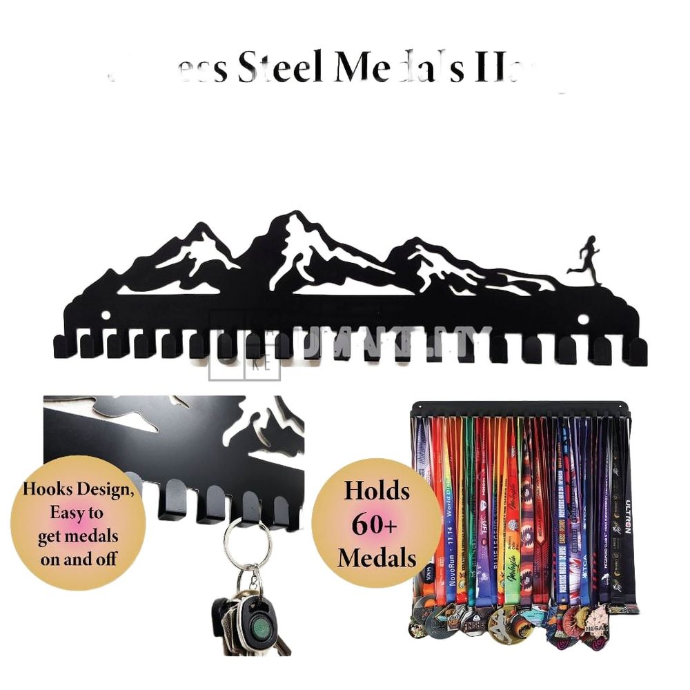 Stainless Steel Medal Hanger Rack