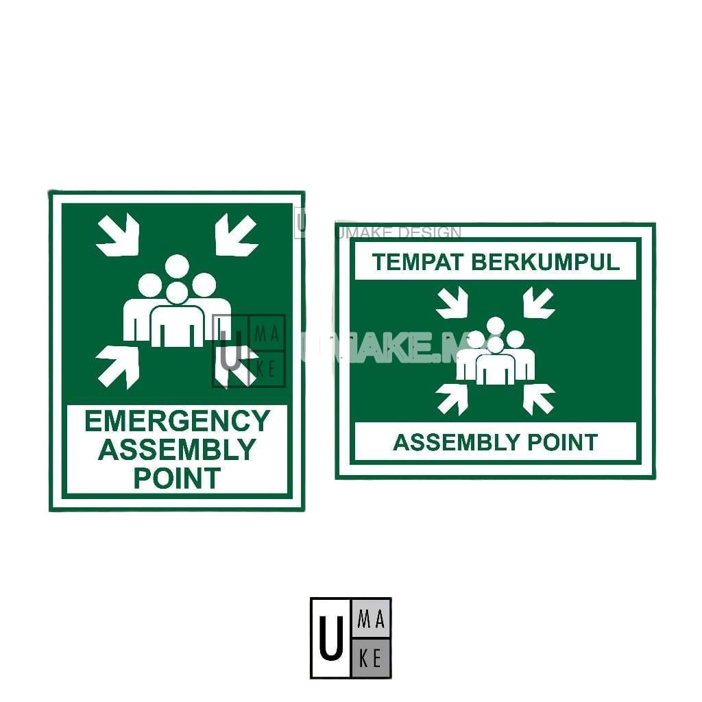 Emergency Assembly Point Sign