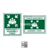Emergency Assembly Point Sign view 1