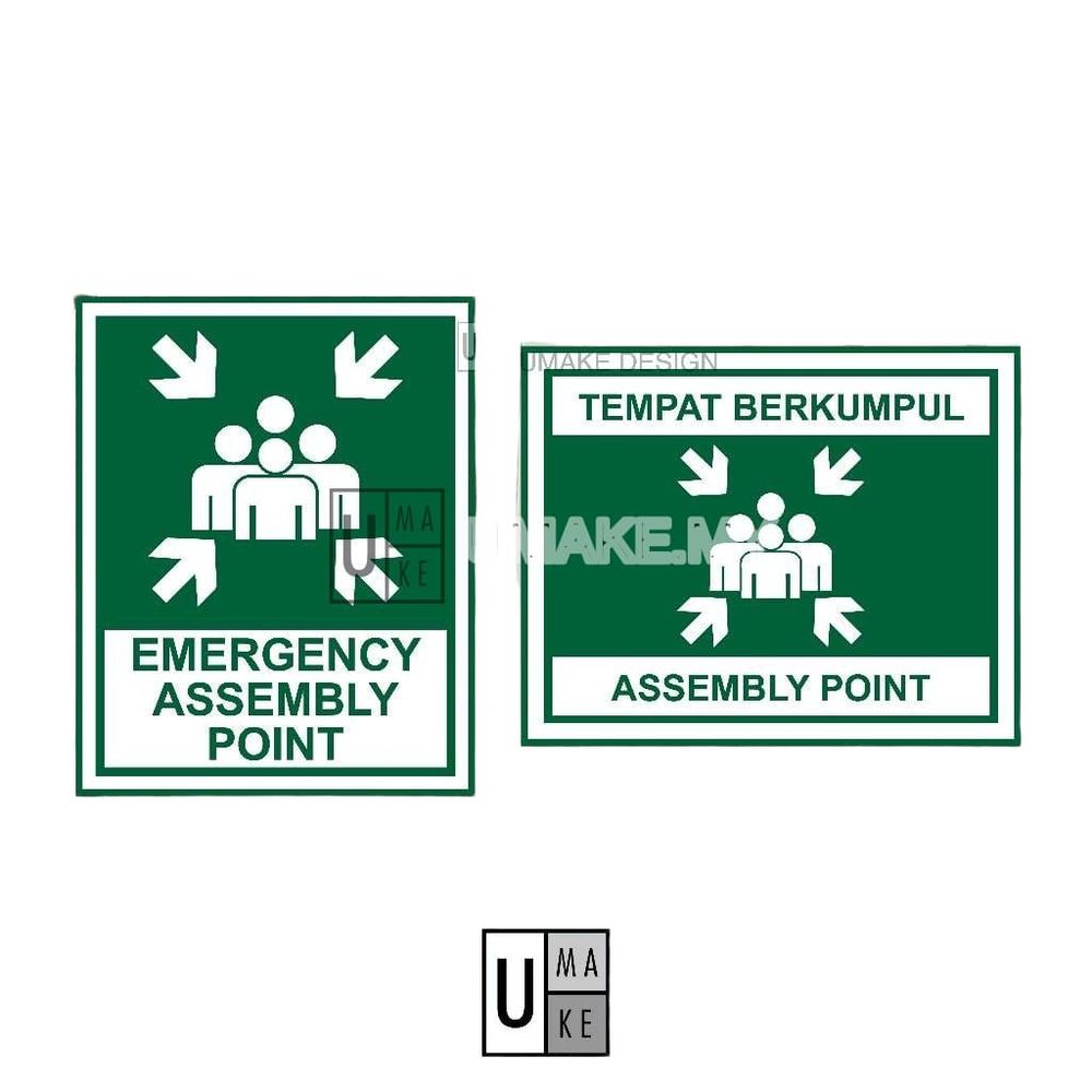 Emergency Assembly Point Sign