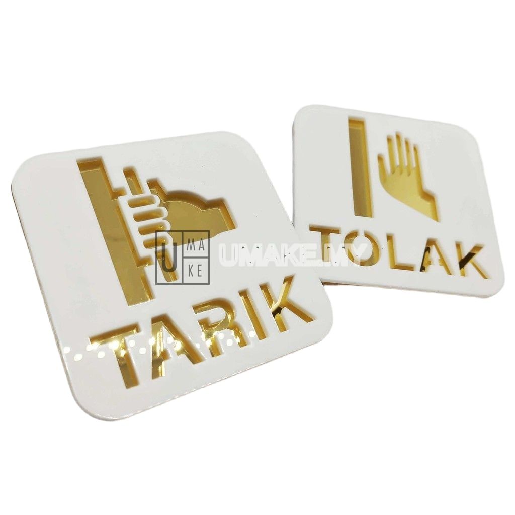 Premium Push Pull Door Sign