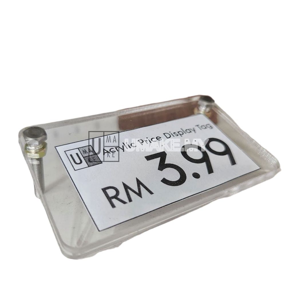 Acrylic A-Shape Display Stand (Price/Menu)