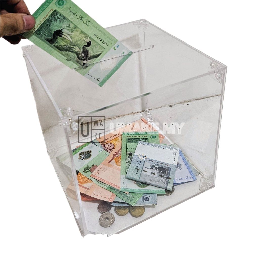 Acrylic Donation / Tip Box (DIY)