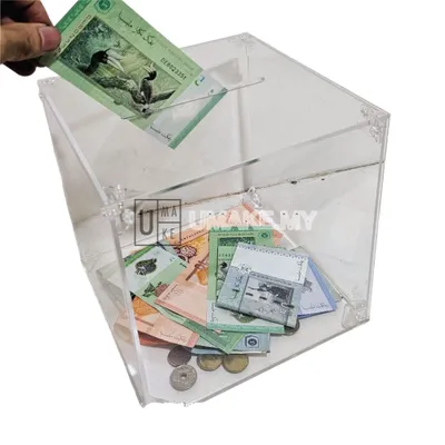Acrylic Donation / Tip Box (DIY)