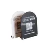 Custom QR Code Social Media Sign view 1