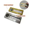 Reusable Stainless Steel Name Tag (75x25mm) view 1