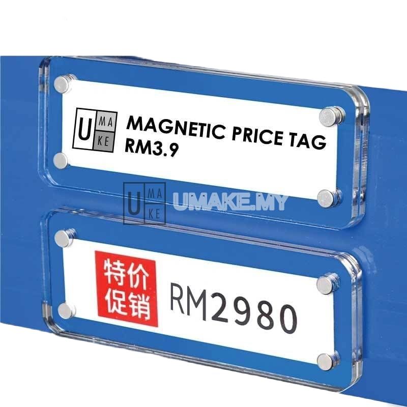 Magnetic Acrylic Price Tag Holder
