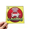 Acrylic E-Hailing Sign with Suction Cup (2pcs) view 1
