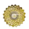 99 Names of Allah Lotus Metal Wall Art view 1