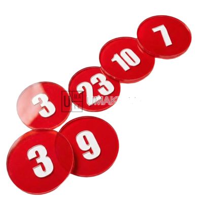 Acrylic Custom Table Number