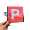 Acrylic P License Sign with Suction Cup (2pcs) view 1