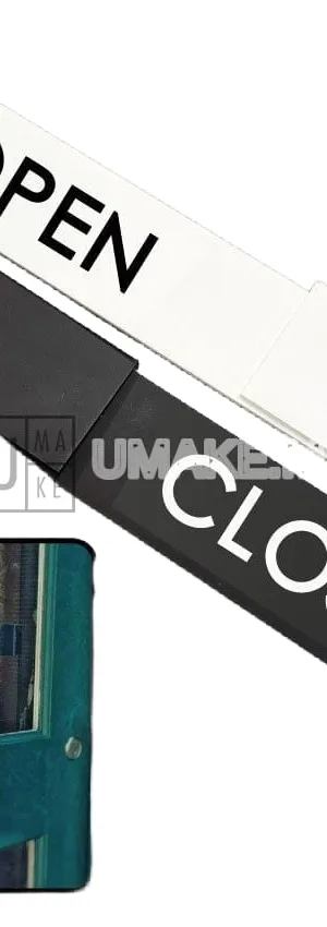 Minimalist Open/Close Acrylic Sign
