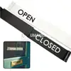 Minimalist Open/Close Acrylic Sign view 1