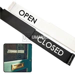 Minimalist Open/Close Acrylic Sign